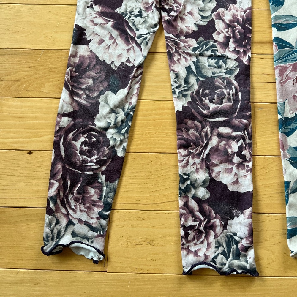 Joyfolie Set of 2 Leggings Sz 7 - Picture 7 of 9